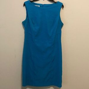 Teal sheath dress size 12